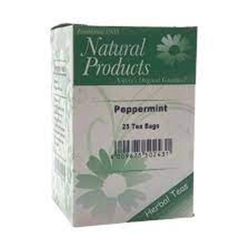 Peppermint tea bags